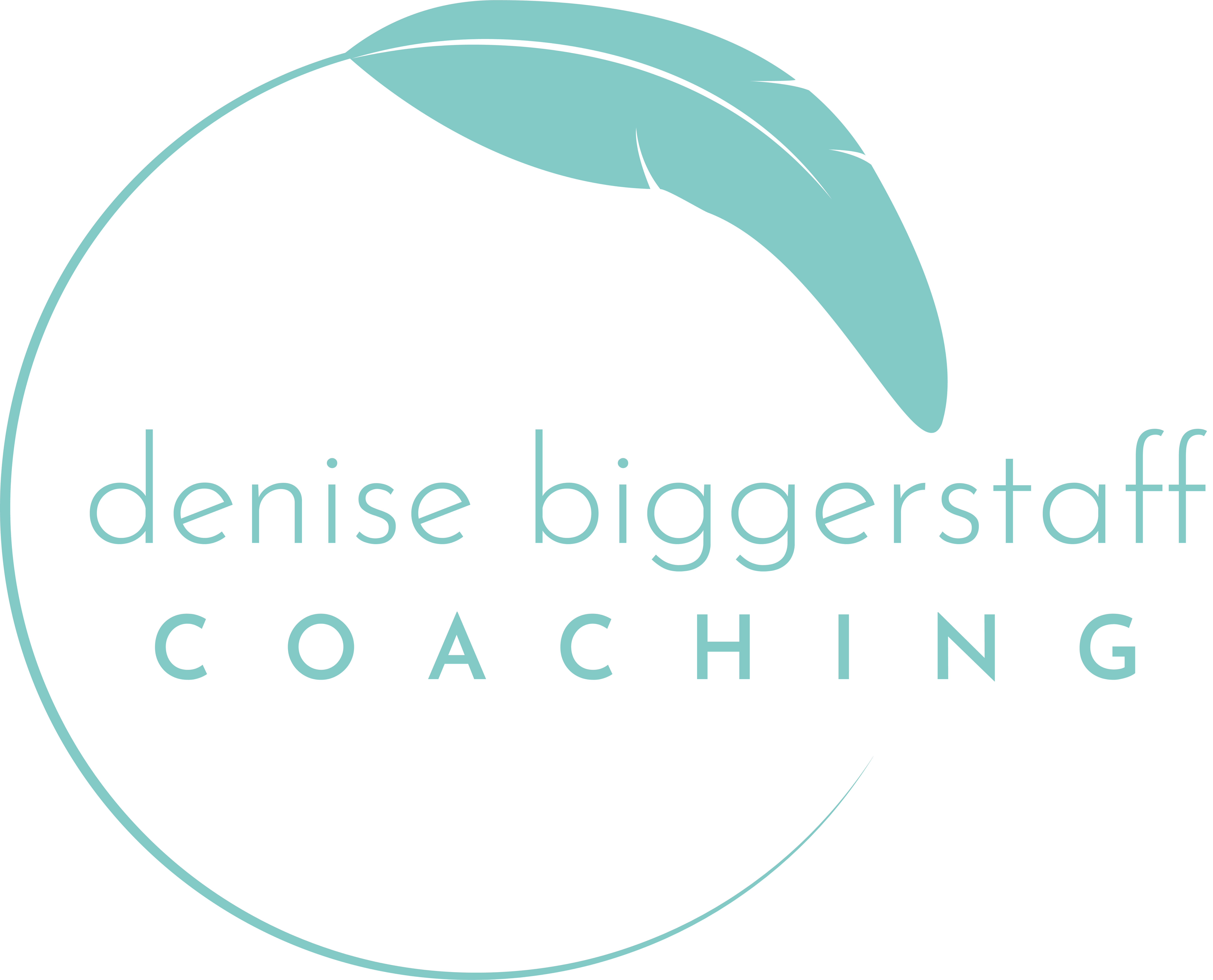 Denise Biggerstaff Coaching logo in green